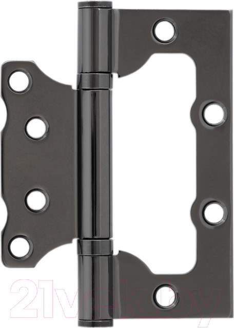 Петля дверная Vettore Flush 2.5x75x100 BN (черный никель)