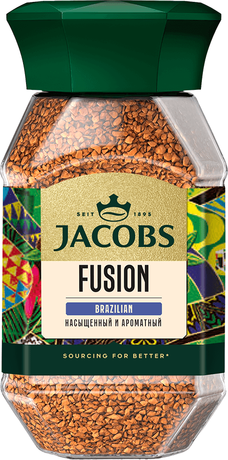 Кофе растворимый Jacobs Brazilian Selection (95г) — фото 4