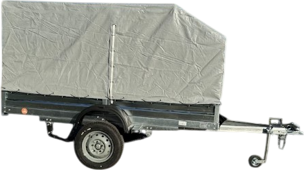 Прицеп для автомобиля Avtos A35P1B (3500x1500x300, R13, ресс. 3302 ГАЗ-2лист, тент 1200мм Аэро) — фото 5