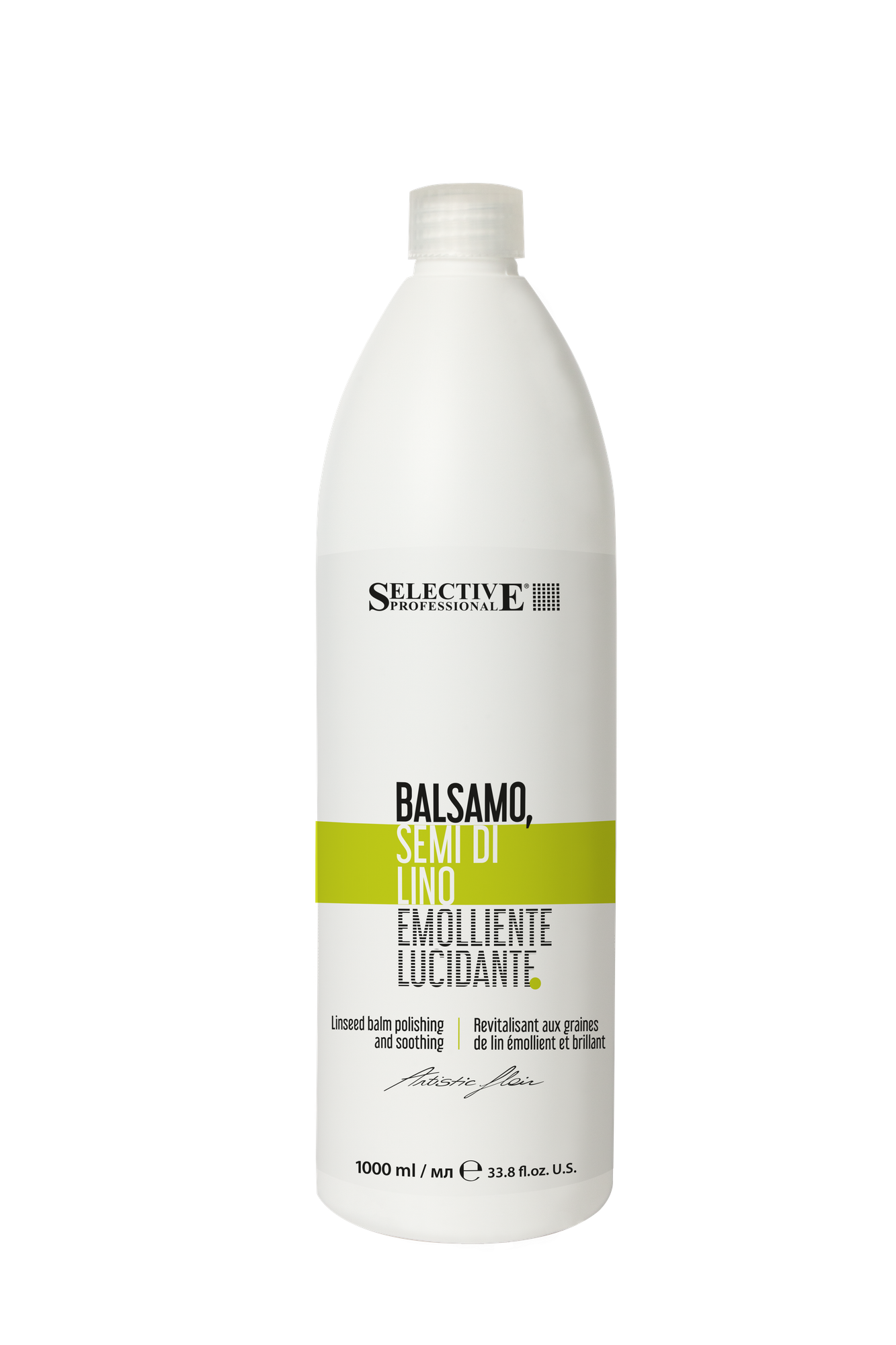 Бальзам для волос Selective Professional Balsamo Semi di Lino с льняным маслом / 70757 (1л)