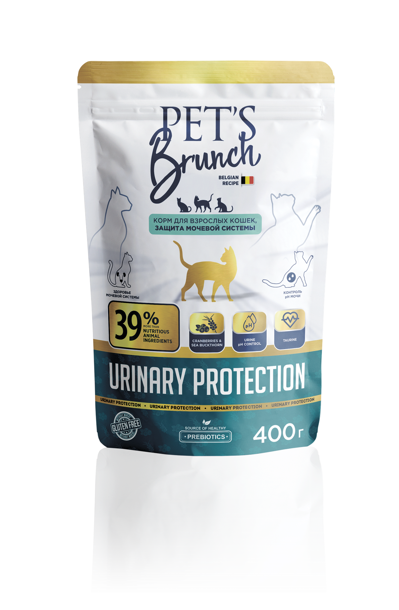Сухой корм для кошек Pet's Brunch Urinary Protection (400г)