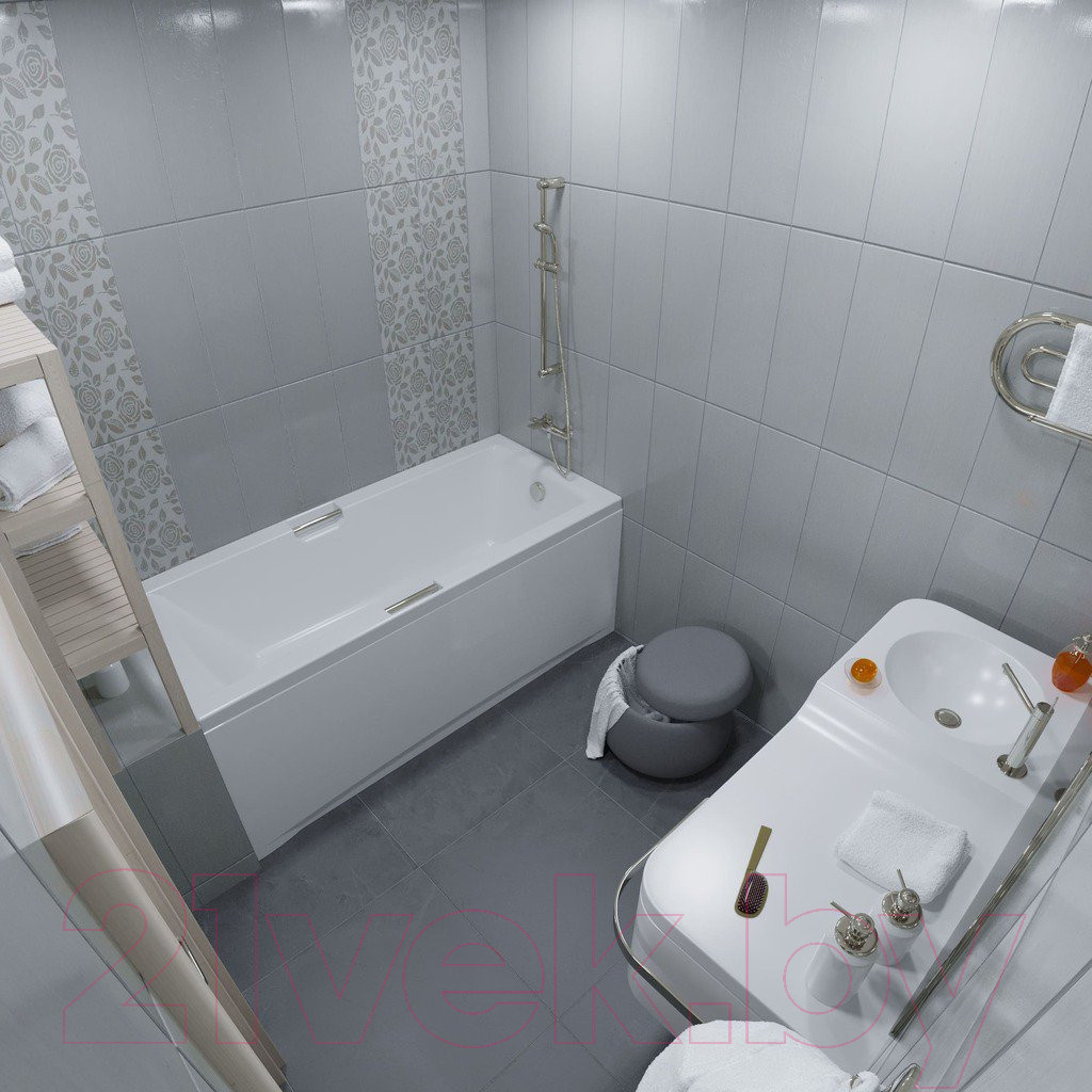 Ванна акриловая Triton Алекса 150x75 Стандарт Flat (с гидромассажем) — фото 2