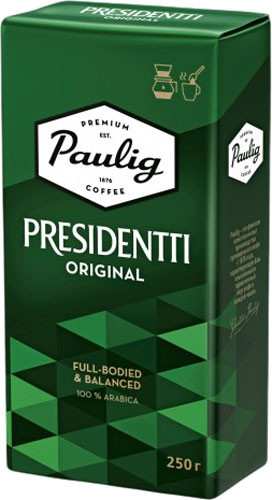Кофе молотый Paulig Presidentti Original (250г) — фото 2
