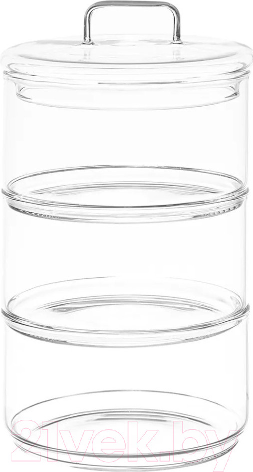 Емкость для хранения Elan Gallery Crystal glass / 360112