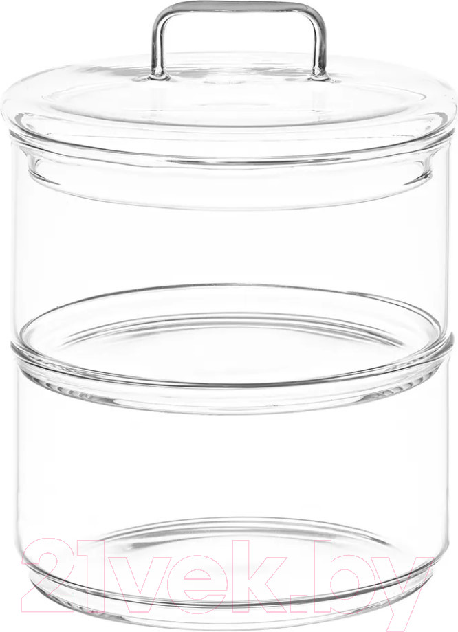 Емкость для хранения Elan Gallery Crystal glass / 360112 — фото 4