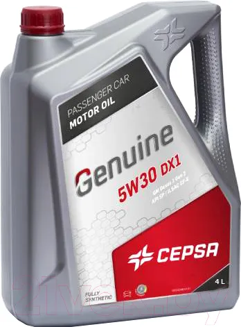 Моторное масло Cepsa Genuine 5W30 DX1 / 513773690 (4л)