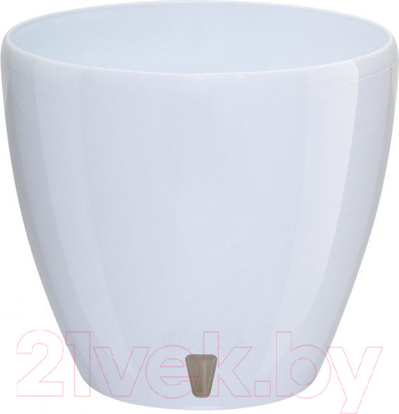 Вазон Santino Deco Twin / DTW15WHT (белый)
