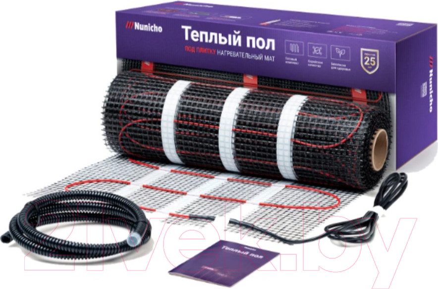 Теплый пол электрический Nunicho Etalon SHP 1500Вт (10.0м2)