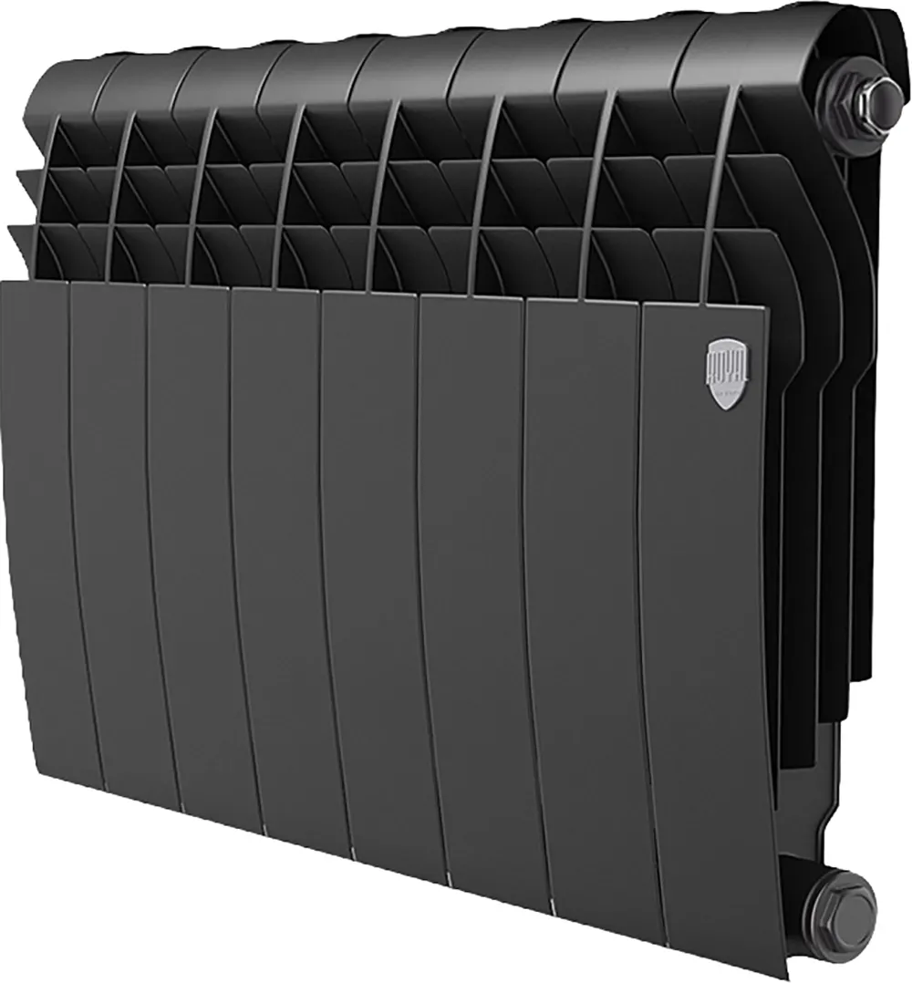 Радиатор биметаллический Royal Thermo BiLiner 350 Noir Sable (9 секций)