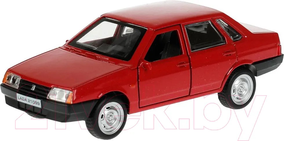 Автомобиль игрушечный Технопарк Lada-21099 Спутник / 21099-12-RD (красный)