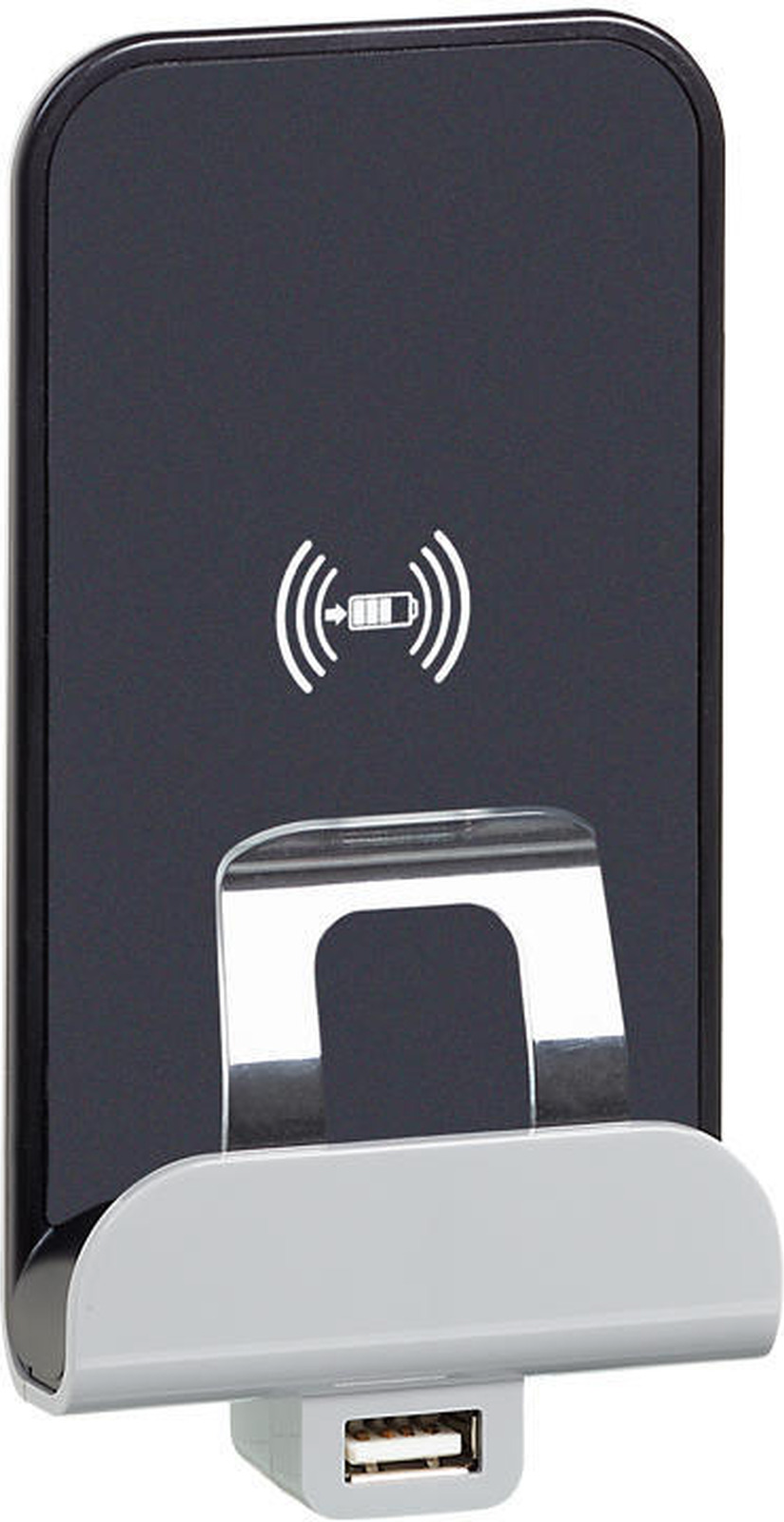 Зарядное устройство беспроводное Legrand Etika USB Type-A / 672237 (белый)