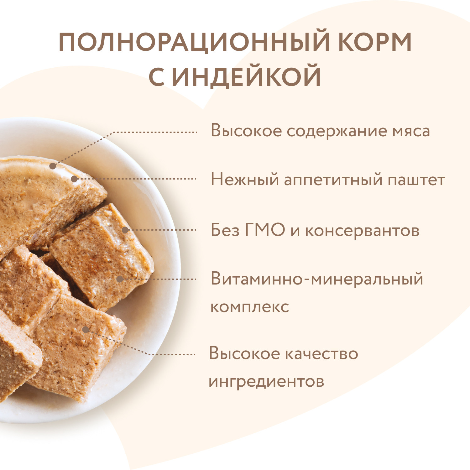 Влажный корм для собак Мнямс Комфортное пищеварение. Паштет из индейки / 705083 (200г) — фото 5