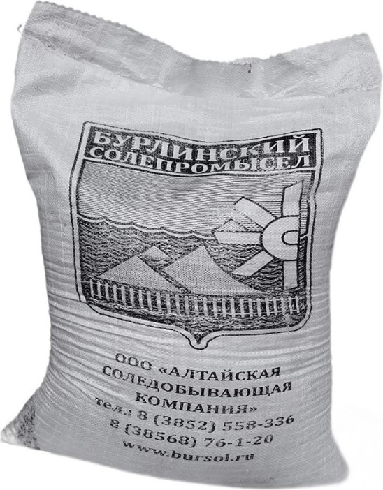 Противогололедный реагент АСК Галит (соль 1 сорт, 25кг)