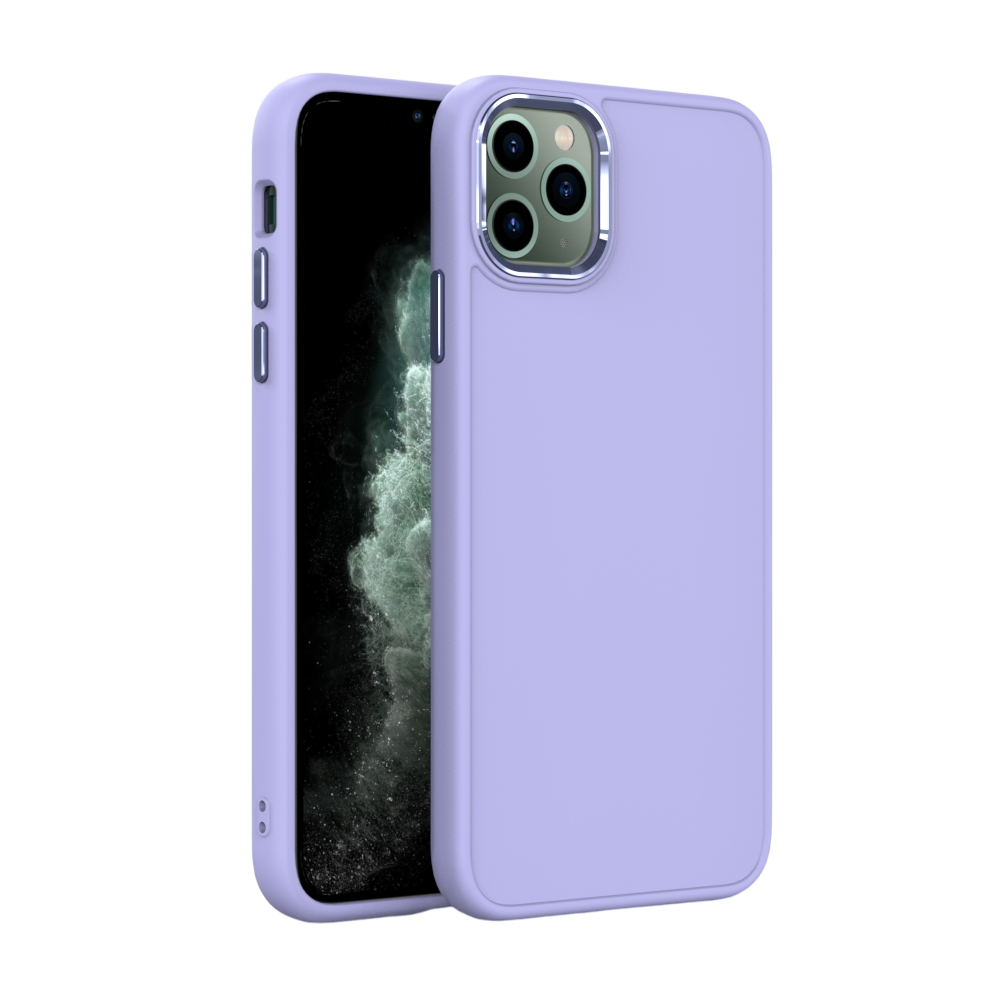 Чехол-накладка Bingo Metal для iPhone 12/12 Pro (фиолетовый)