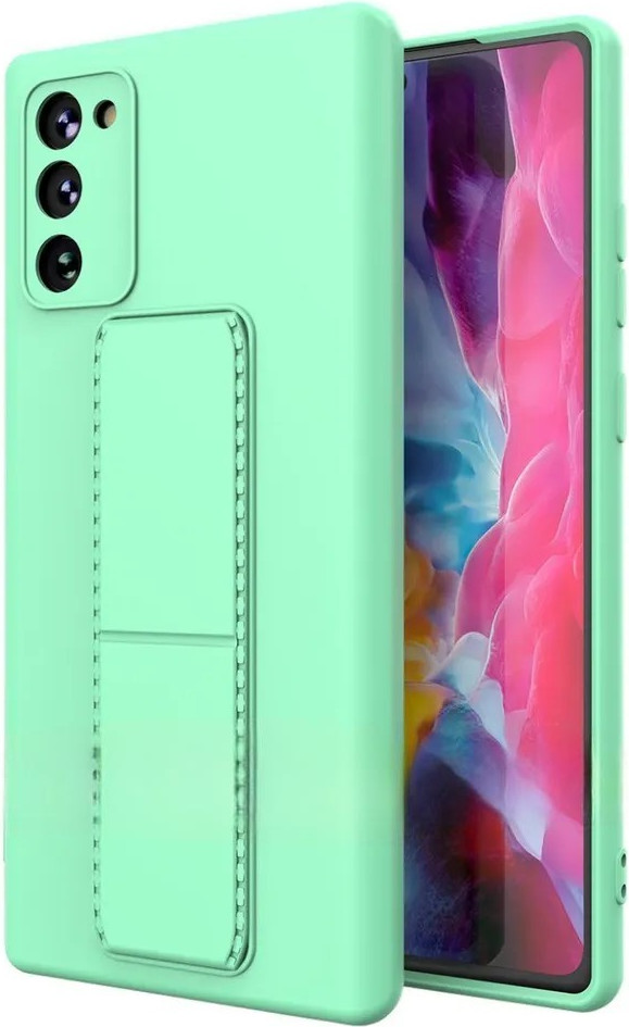 Чехол-накладка Bingo Stand для Galaxy A03S (мятный)