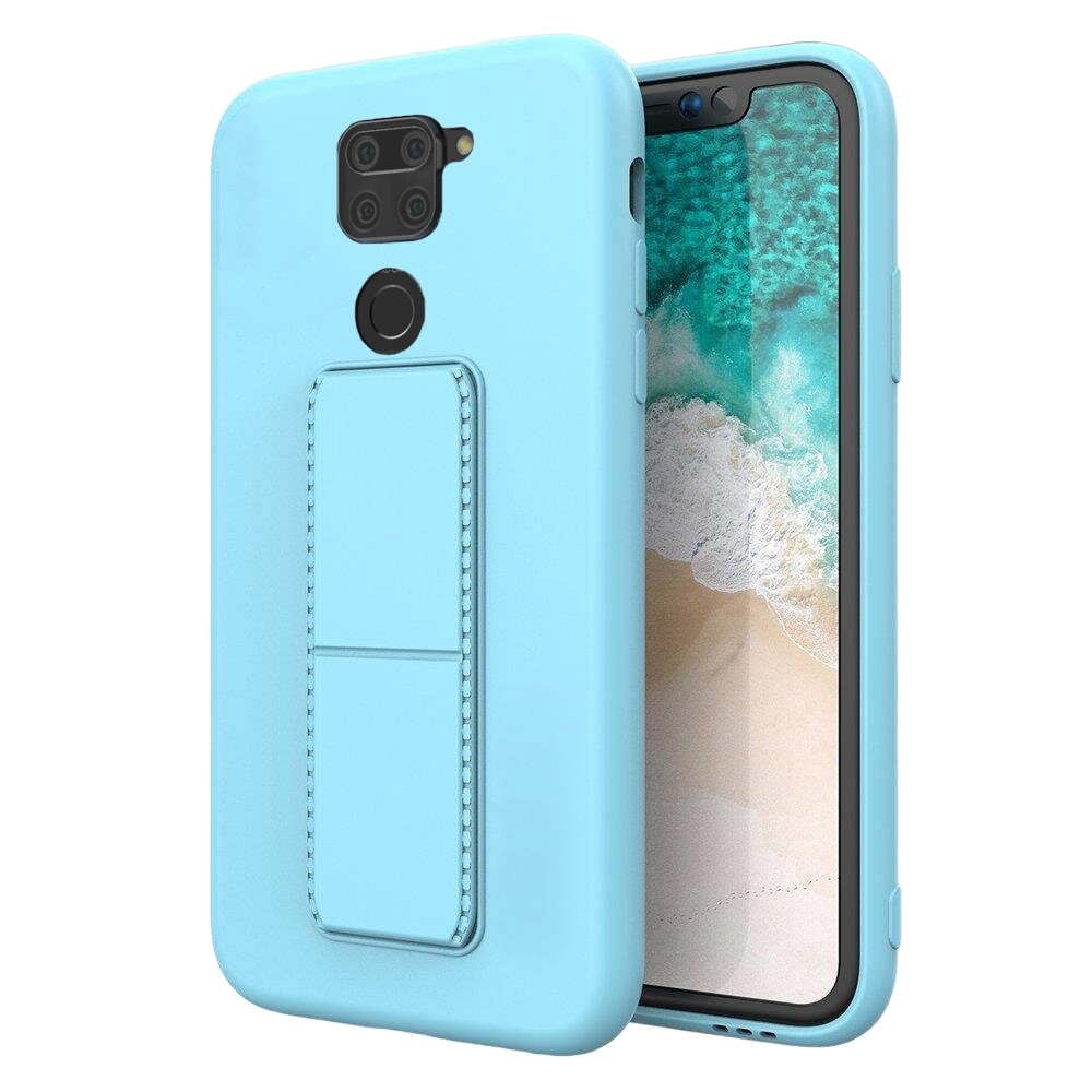 Чехол-накладка Bingo Stand для Redmi Note 9 (голубой) — фото 1