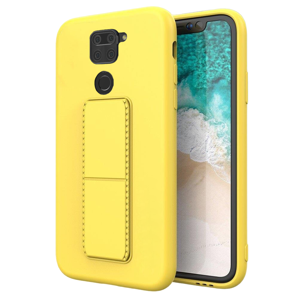 Чехол-накладка Bingo Stand для Redmi Note 9 (желтый)