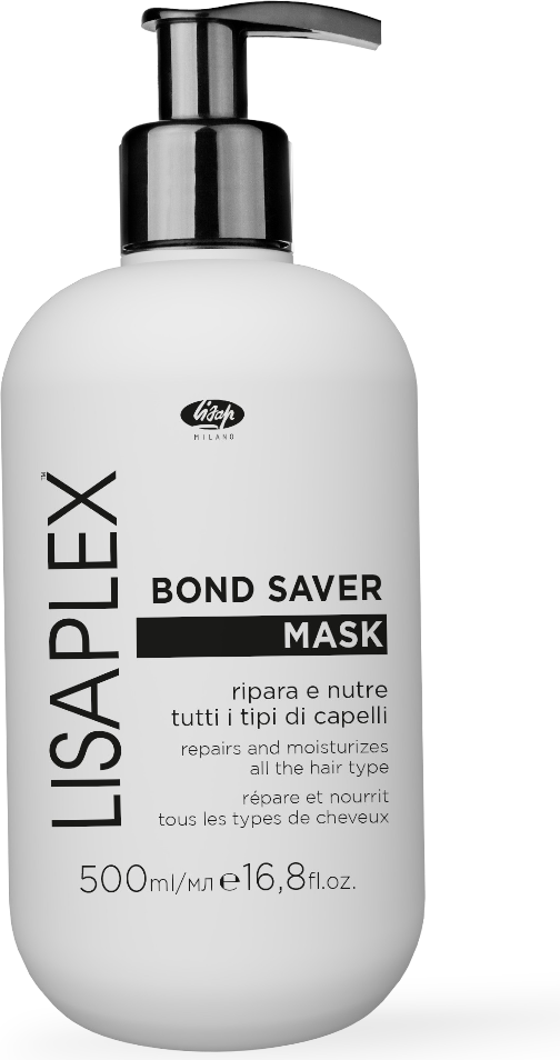 Маска для волос Lisap Lisaplex Bond Saver Увлажняющая и питательная (500мл) — фото 4