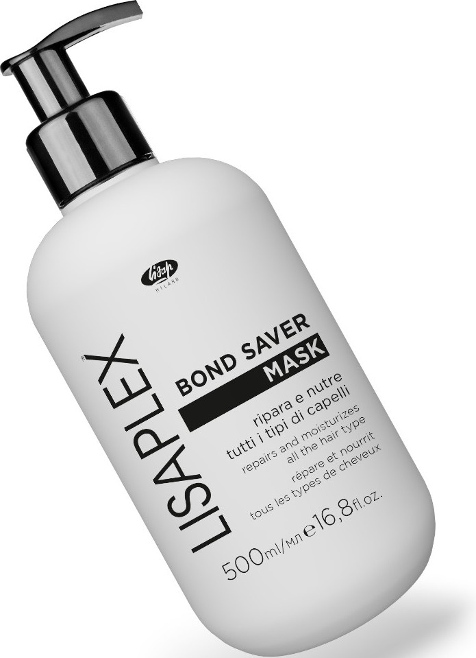 Маска для волос Lisap Lisaplex Bond Saver Увлажняющая и питательная (500мл) — фото 2