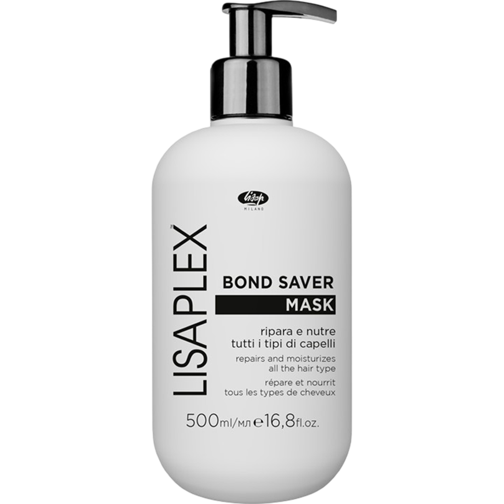 Маска для волос Lisap Lisaplex Bond Saver Увлажняющая и питательная (500мл)