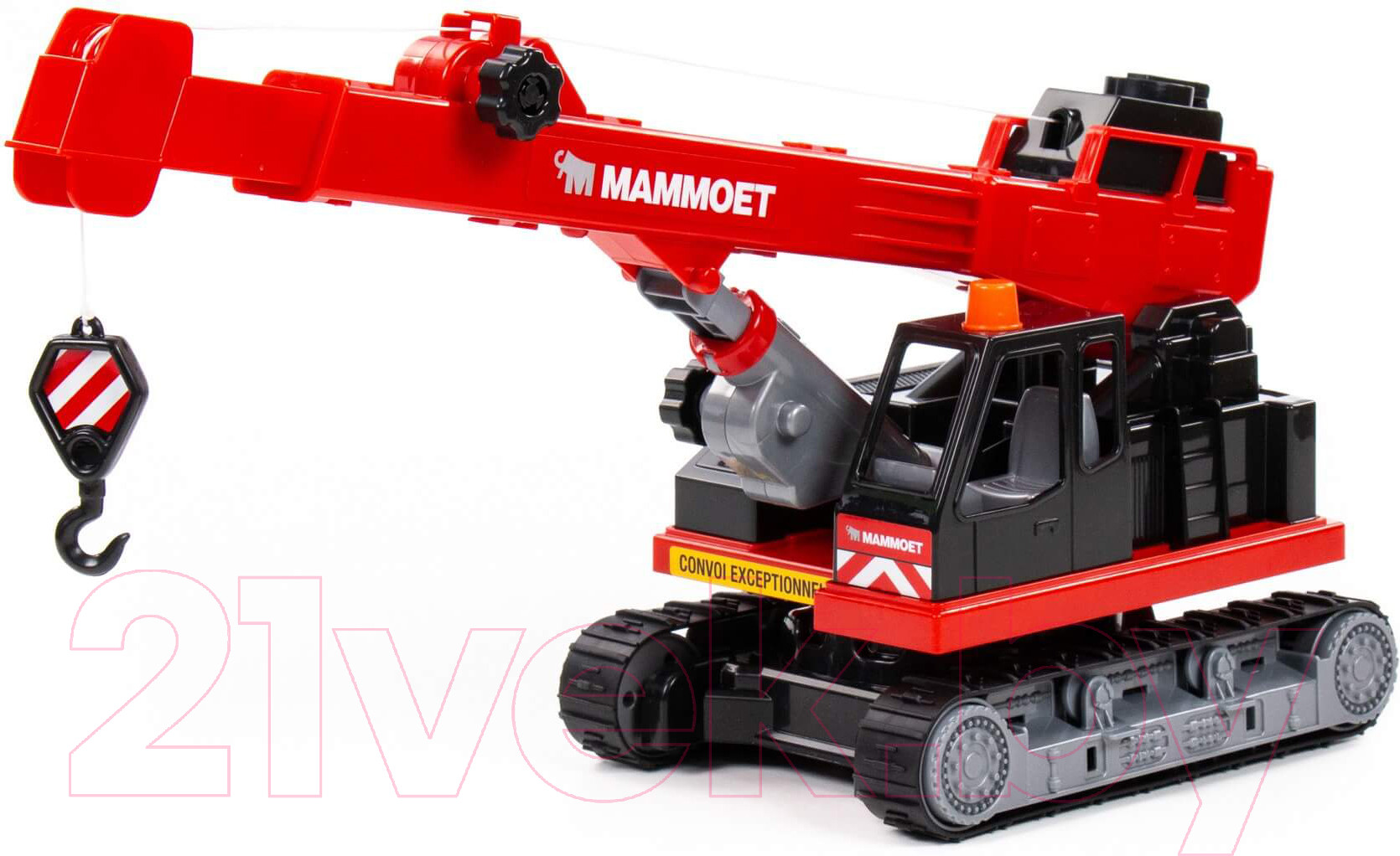 Кран игрушечный Полесье Mammoet Гусеничный кран / 95442