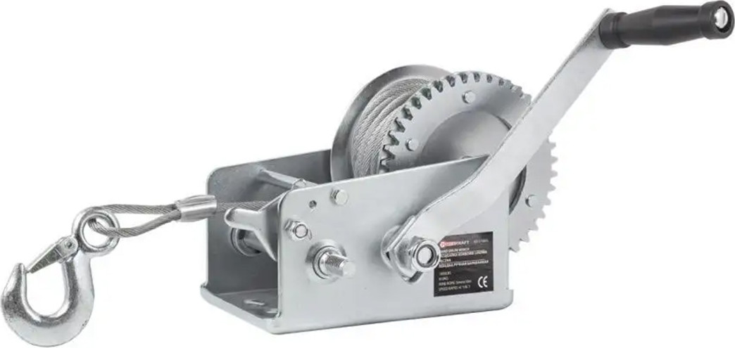Лебедка ручная ForceKraft FK-KB-S-1800 (52423)