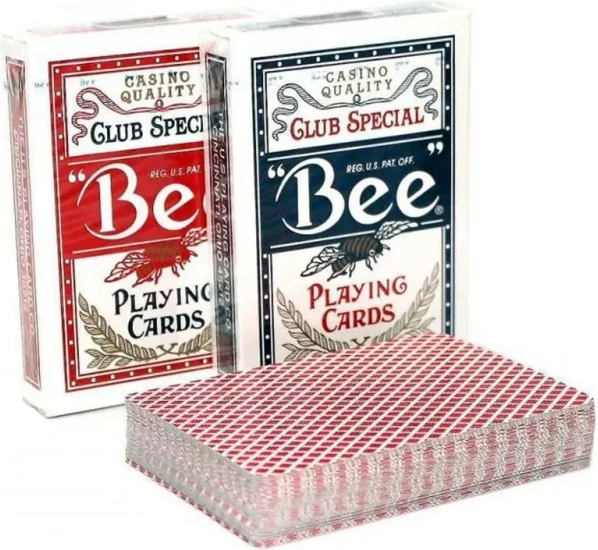 Игральные карты Bee Jumbo Index Red & Blue / 1001770 — фото 2