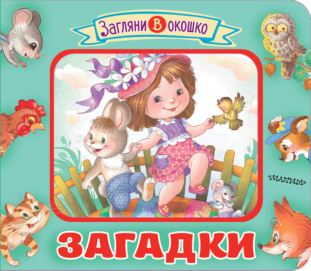 Развивающая книга АСТ Загадки. Загляни в окошко, твердая обложка (Соколов Геннадий)