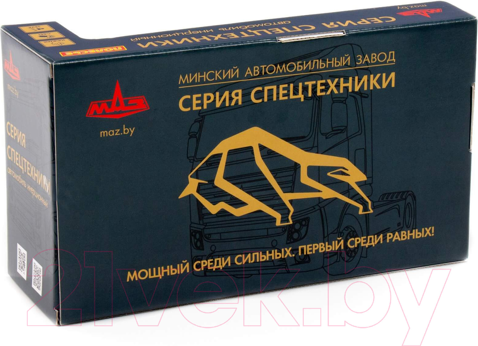 Автомобиль игрушечный Полесье Маз пожарный со светом и звуком / 94094 (инерционный) — фото 6