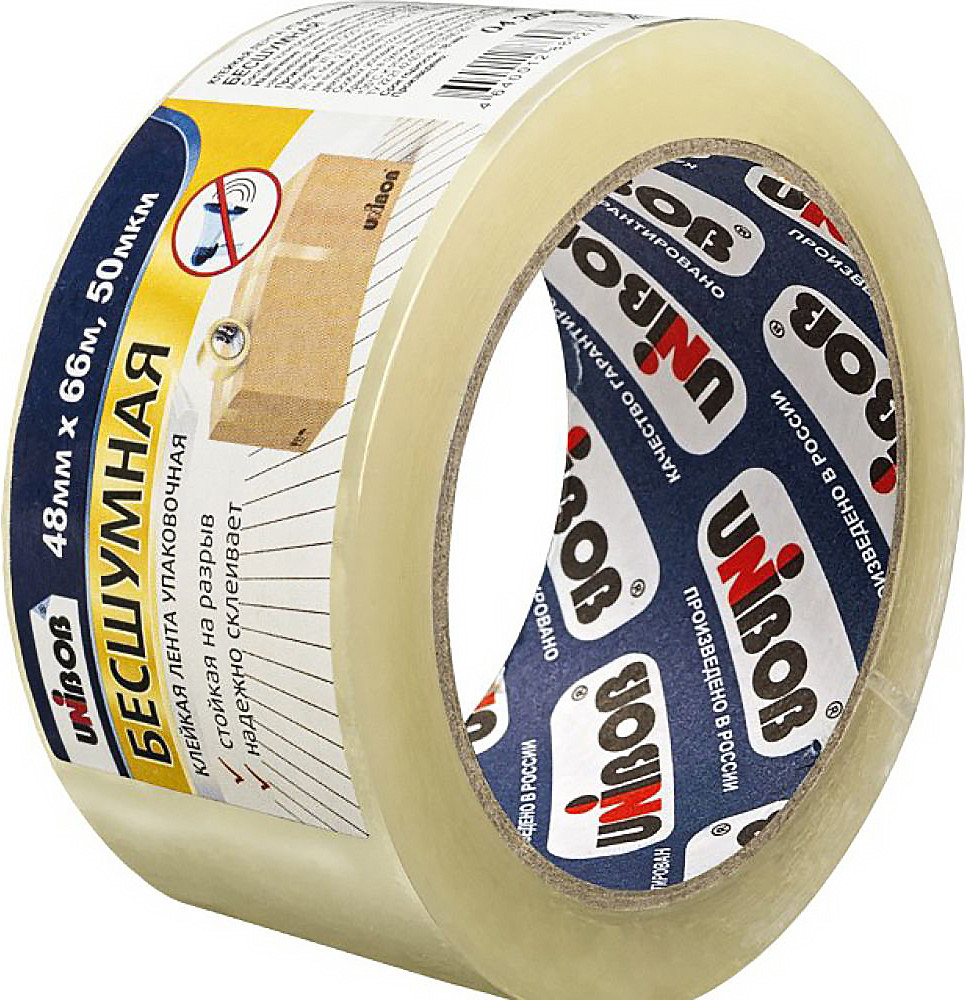 Скотч Unibob 50мкм / 87729 (48ммx66м)