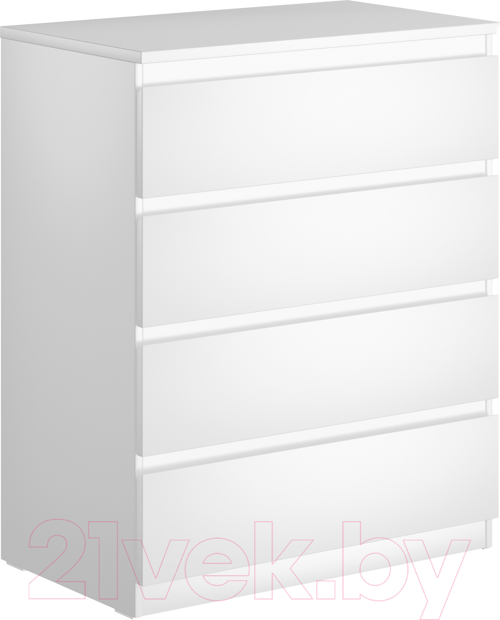 Комод Mio Tesoro Мальта 4 ящика 80x99 2.05.02.070.1 (белый)