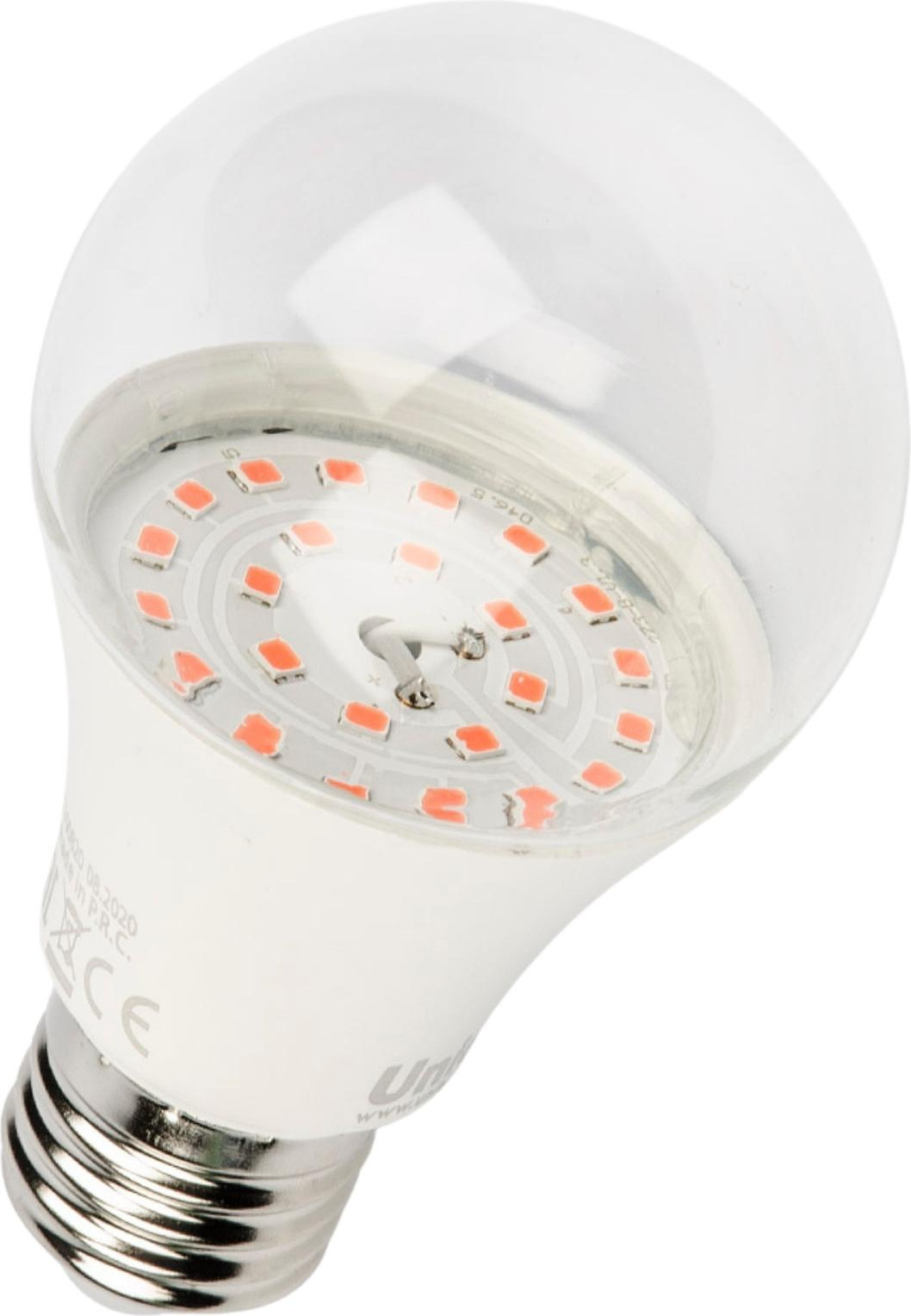 Лампа для растений Uniel LED-A60-9W/SP/E27/CL ALM01WH / 09645 — фото 2