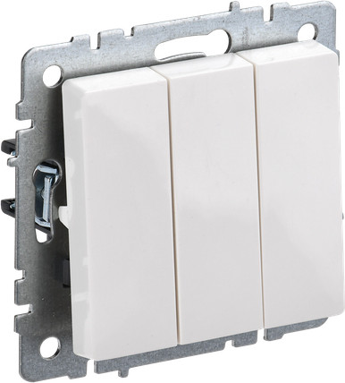 Выключатель IEK Brite BR-V30-0-10-K01-PRO (белый)