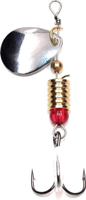 Блесна Namazu Sunstrider вращающаяся 7г / N-S7-01 (серебристый)