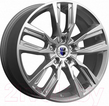 Литой диск K&K Борэй (КС901) 18x8" 5x112мм DIA 66.6мм ET 35мм Дарк платинум