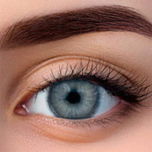 Контактная линза WDL Color Monthly BC 8.6 gray -6.00 — фото 2