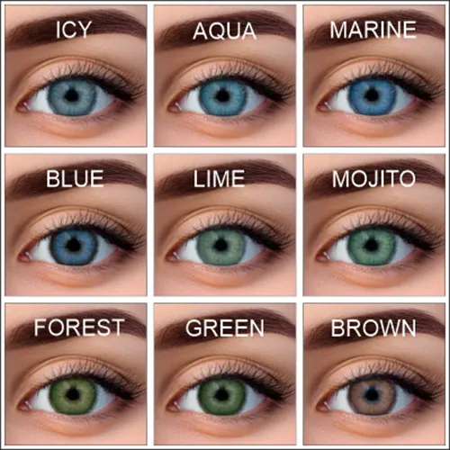 Контактная линза WDL Color Monthly BC 8.6 gray -6.00 — фото 3