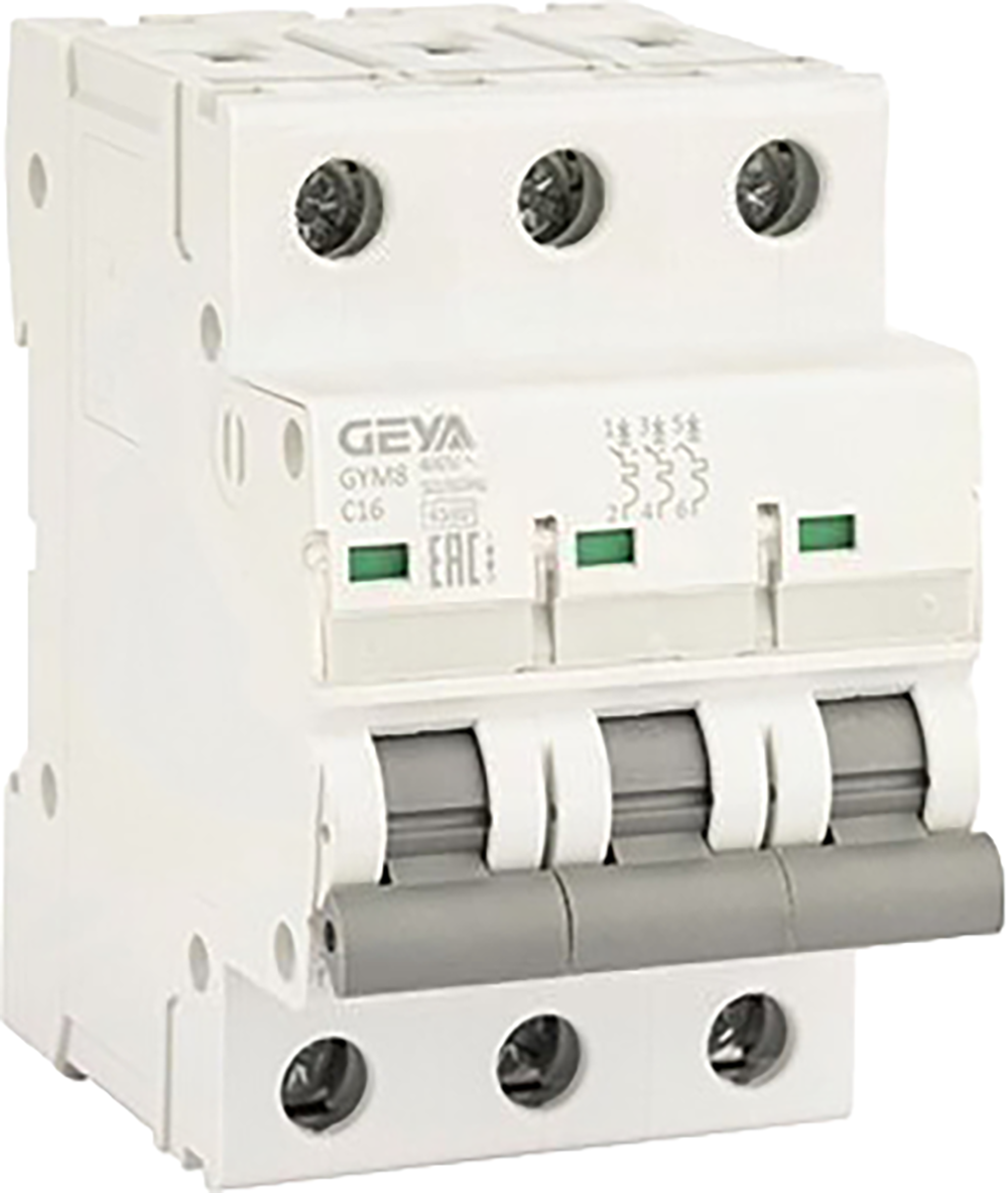 Выключатель автоматический Geya GYM8-3P-16C
