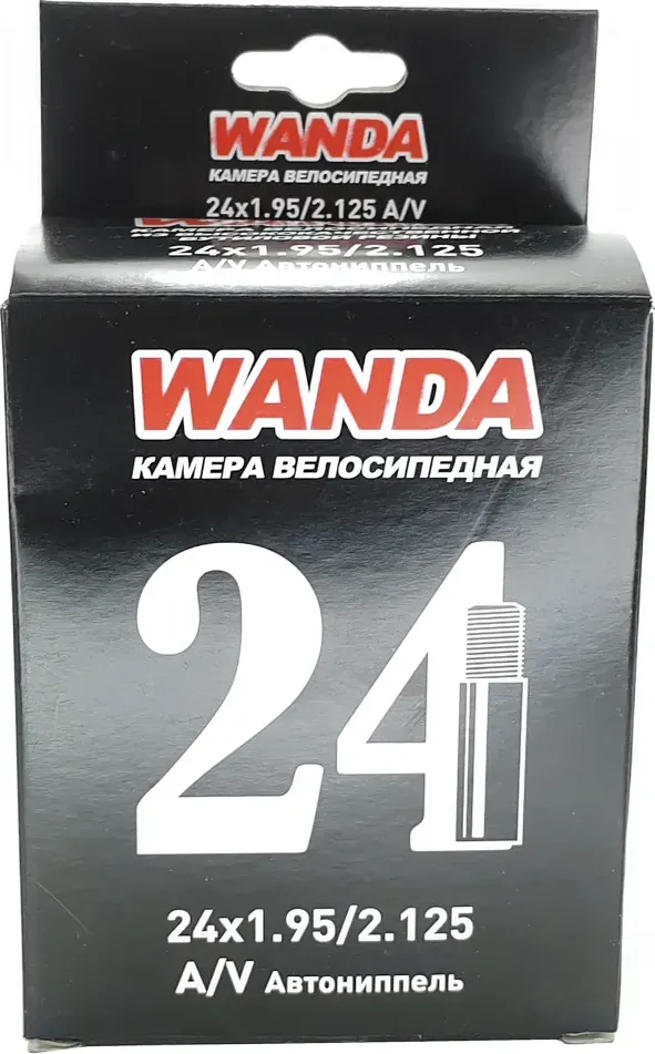 Камера для велосипеда Wanda 24x1.95/2.125 / TUB-03-24 — фото 2