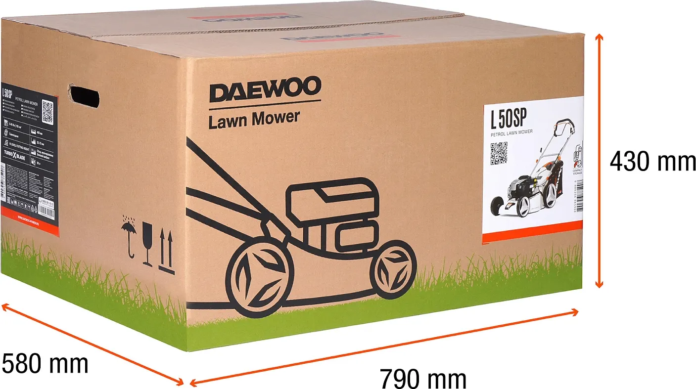 Газонокосилка бензиновая Daewoo Power L 50SP — фото 10