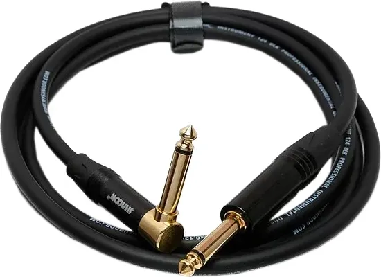 Кабель гитарный Shnoor IC124-JMJMR-B-1.5m (1.5м)