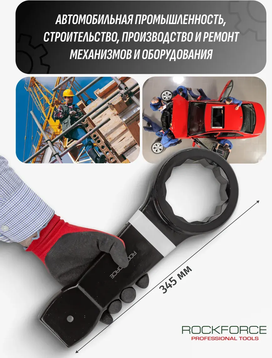 Гаечный ключ RockForce RF-79380 (17532) — фото 3