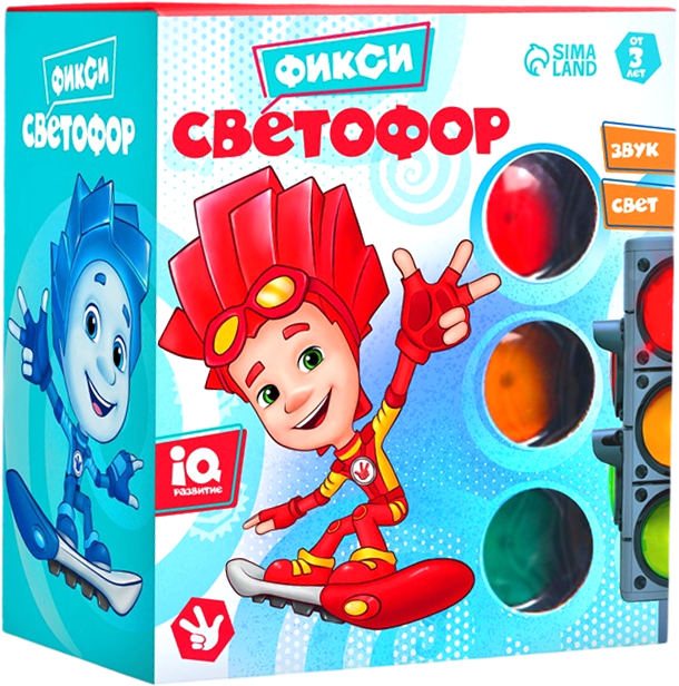 Игровой набор Фиксики Светофор со знаками / 7492674