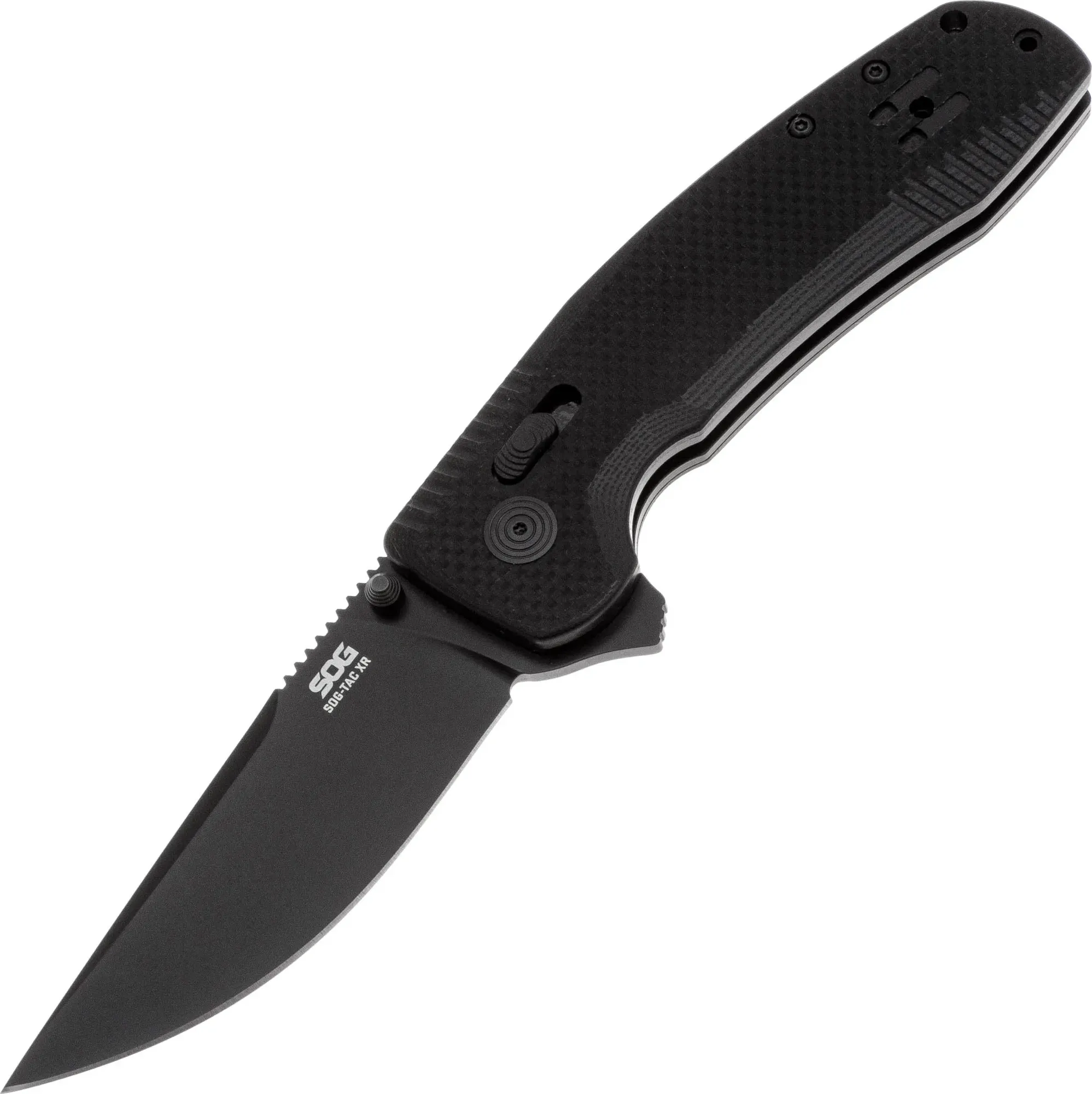 Нож складной SOG TAC XR Black Out / 12-38-01-41