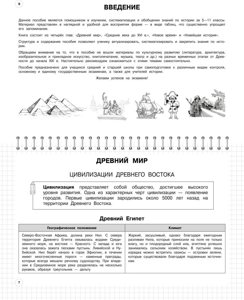 Наглядное пособие Эксмо История: 5-11 классы, мягкая обложка (Кошелева Анна, Барабанова Алиса) — фото 4