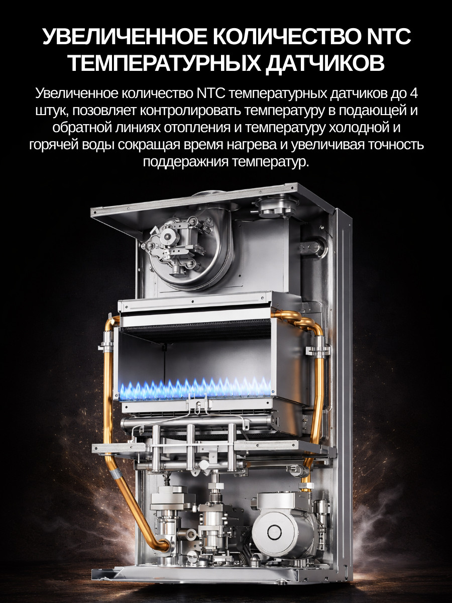 Газовый котел Haier Urban 2.24 TM / GE0Q6NE09RU — фото 3