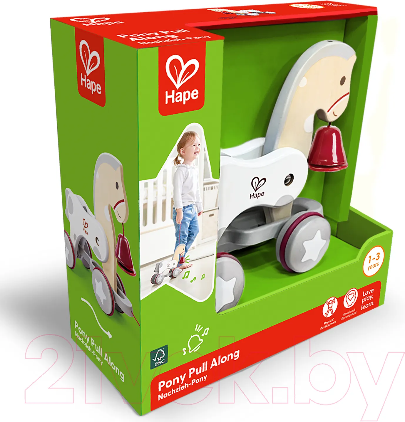 Развивающая игрушка Hape Пони Зверики / E0367_HP — фото 5