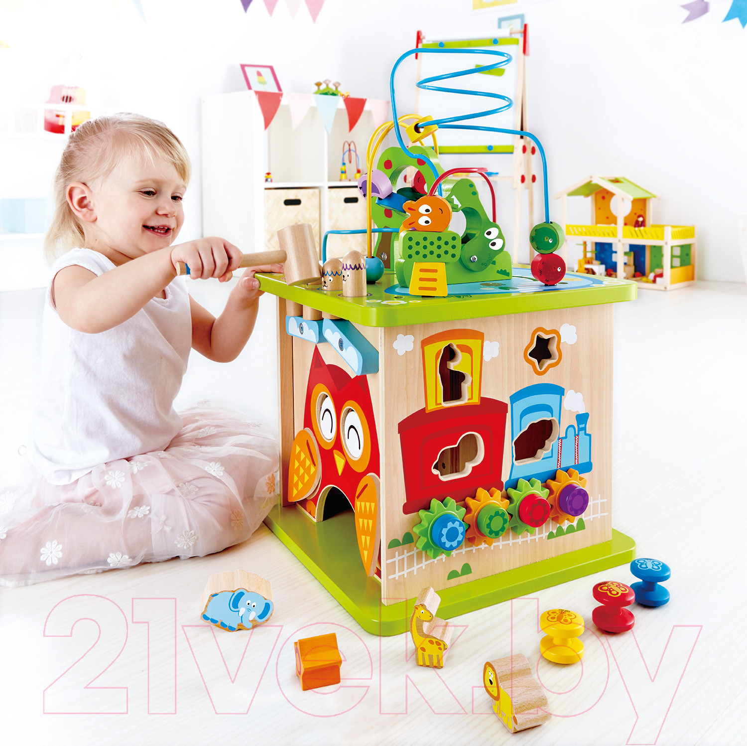 Бизиборд Hape Сафари / E8341_HP