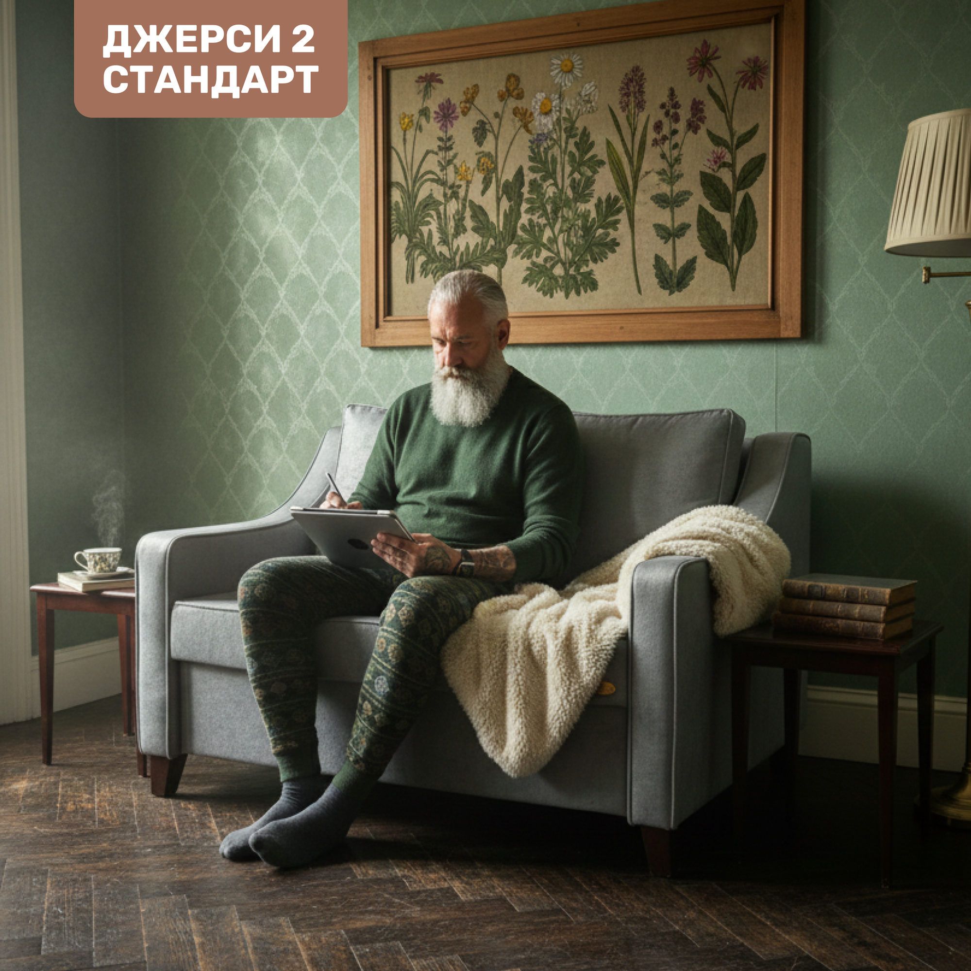 Диван Мебельград Джерси 2 1200 (лана серый) — фото 5