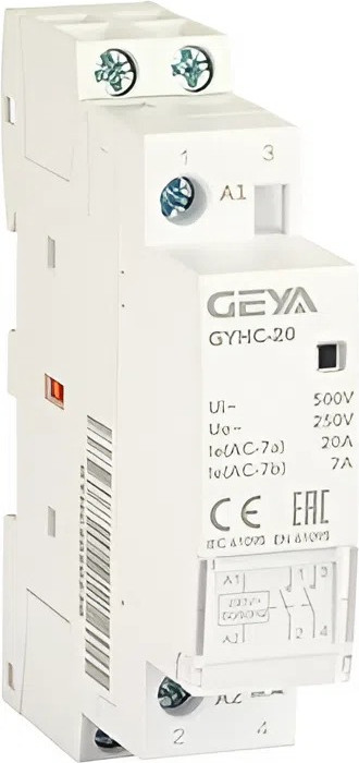 Контактор Geya Модульный GYHC-2P / GYHC2020230